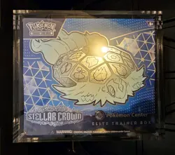 1x SEALED Pokemon Center Scarlet & Violet Stellar Crown Elite Trainer Box - 2024 - Image 1