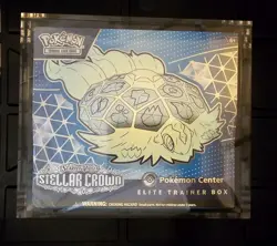 1x SEALED Pokemon Center Scarlet & Violet Stellar Crown Elite Trainer Box - 2024 - Image 2