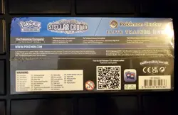 1x SEALED Pokemon Center Scarlet & Violet Stellar Crown Elite Trainer Box - 2024 - Image 3