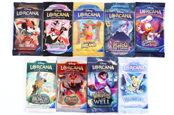 Disney Lorcana TCG 9 BOOSTER PACK BUNDLE Job Lot First Chapter - Winterspell NEW - Image 1