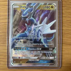 Pokemon TCG Dialga GX 100/156 Holo SM Ultra Prism - Image 1