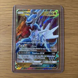 Pokemon TCG Dialga GX 100/156 Holo SM Ultra Prism - Image 2