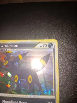 Pokemon Umbreon 10/90 HGSS Undaunted Cracked Ice Holo Rare - Image 4