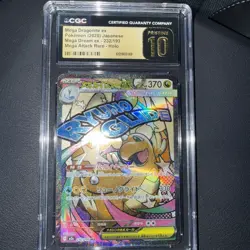 Pokemon Mega Dragonite ex 232/193 CGC Pristine 10 Mega Attack Rare Holo Japanes… - Image 1