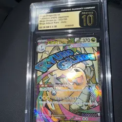 Pokemon Mega Dragonite ex 232/193 CGC Pristine 10 Mega Attack Rare Holo Japanes… - Image 3