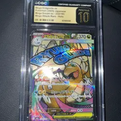 Pokemon Mega Dragonite ex 232/193 CGC Pristine 10 Mega Attack Rare Holo Japanes… - Image 4