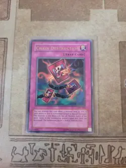 YUGIOH CHAIN DESTRUCTION PSV-006 ULTRA UNLIMITED ED MP 1996 - Image 1