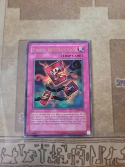 YUGIOH CHAIN DESTRUCTION PSV-006 ULTRA UNLIMITED ED MP 1996 - Image 2