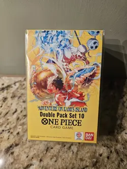 One Piece Adventure on Kami's Island double pack set 10 one piece card game - Image 1
