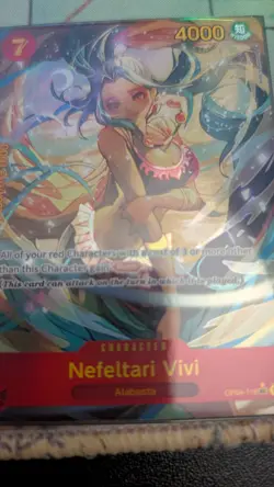 Nefeltari Vivi - OP04-118 - NM - Alternate Art - One Piece - Image 1