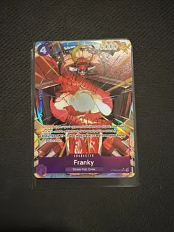 Emperors in the New World One Piece CCG Franky OP09-072 SR Alt Art - Image 1