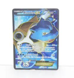 Pokemon TCG Trading Card Game BLASTOISE EX 142 / 146 Full Art Holo - Image 4