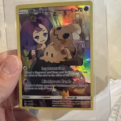 Mimikyu (Secret) 245/236 Sm-Cosmic Eclipse Holo Pokemon Card - Image 1