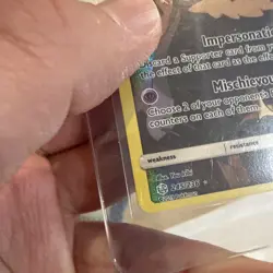 Mimikyu (Secret) 245/236 Sm-Cosmic Eclipse Holo Pokemon Card - Image 5