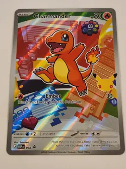 Pokemon Nintendo Charmander Holo MEP 2026 Card #038 80 HP Ember Attack - Image 1