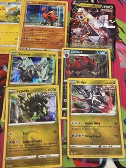 82 Pokemon Card Lot Evolving Skies 2021 No Duplicates 18 Reverse Holo 6 Holo - Image 2