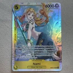 Bandai Nami EB03-053 Full Art Holo 6000 Power One Piece Heroines Card - Image 1