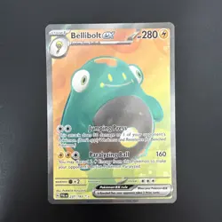 Pokemon TCG Bellibolt EX Full Art Ultra Rare Holo Card 237/193 Paldea Evolved - Image 1