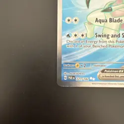 Pokemon TCG Golisopod EX Full Art Holo Card 221/182 Paradox Rift - Image 4