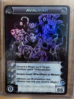 Chaotic Aval'par Super Rare Card High P/MAX S/MAX E Unused Code - Image 1