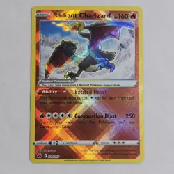 Radiant Charizard 020/159 Crown Zenith NM Pokemon Card – Radiant Rare - Image 1