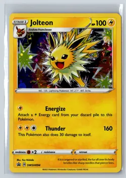 Jolteon - Holo SWSH: Sword & Shield Promo Cards SWSH094 NM - Image 1