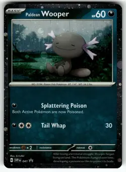 Paldean Wooper 041 SV: Scarlet & Violet Promo Cards NM Pokemon Card TCG - Image 1