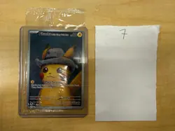 PIKACHU VAN GOGH WITH GREY FELT HAT SVP EN 085 PROMO POKEMON CARD-SEALED #7 - Image 1