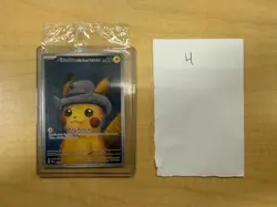 PIKACHU VAN GOGH WITH GREY FELT HAT SVP EN 085 PROMO POKEMON CARD-SEALED #4 - Image 1