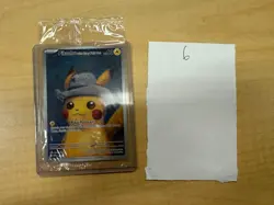PIKACHU VAN GOGH WITH GREY FELT HAT SVP EN 085 PROMO POKEMON CARD-SEALED #6 - Image 1
