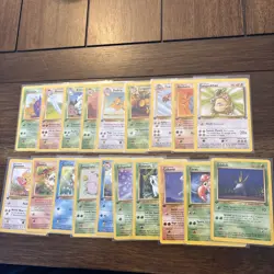 Pokemon Card Lot Vintage 1st Edition Banger Collection WOTC Fire - Image 1