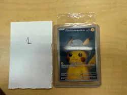 PIKACHU VAN GOGH WITH GREY FELT HAT SVP EN 085 PROMO POKEMON CARD-SEALED #1 - Image 1