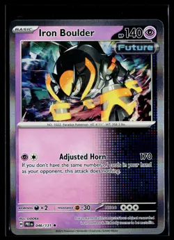 Iron Boulder Rare Prize Pack Series Cards 071/142 NM - Image 1