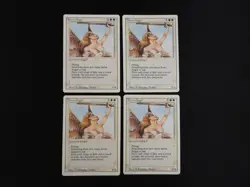 4x Serra Angel LP [Revised Edition] Mtg Magic Free Tracking! - Image 1