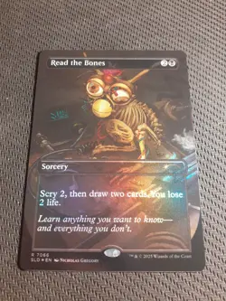 MTG Read the Bones (Foil) Secret Lair x Furby 7066 NM - Image 1