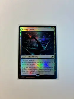 Magic: The Gathering Watery Grave Foil Edge of Eternities Land Rare 0261 - FOIL - Image 1