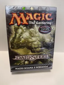 Theme Deck SCIAMA E SCHIACCIA ® Darksteel ® MTG Vintage ® Italiano ® SEALED - Image 1