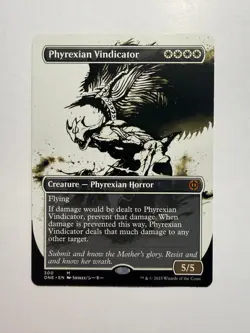 Phyrexian Vindicator (Showcase) 300 MTG Phyrexia: All Will Be One - Image 1