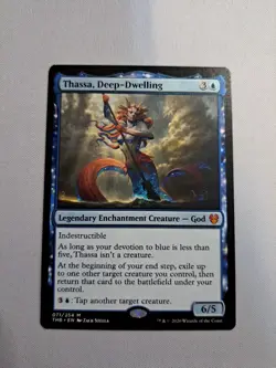 MTG: Thassa, Deep-Dwelling (LP): Theros Beyond Death - Image 1