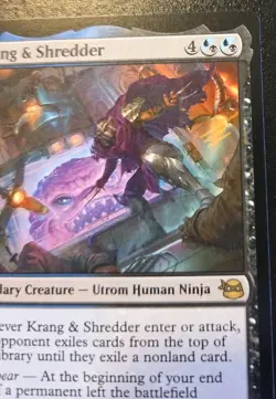 Krang & Shredder 0153 Rare Teenage Mutant Ninja Turtles Magic: The Gathering - Image 3