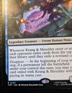 Krang & Shredder 0153 Rare Teenage Mutant Ninja Turtles Magic: The Gathering - Image 4