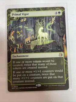 Primal Vigor Wilds of Eldraine: Enchanting Tales #59 Rare - Image 1
