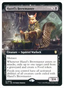 MtG BLC Hazel's Brewmaster #52 Extended Art - Image 1