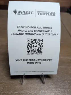 Magic: The Gathering | Teenage Mutant Ninja Turtles Shredder Tin Sticker - Image 3