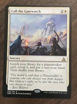 MTG Call the Gatewatch Oath of the Gatewatch Regular Free Shipping - Image 1