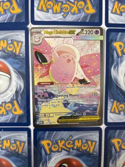 Pokemon TCG Mega Clefable Ex 119/088 SIR Perfect Order - Image 1