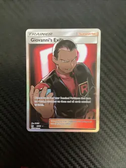 Giovanni's Exile 67/68 Rare Ultra Hidden Fates Pokemon Holo Near Mint - Image 1