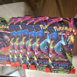 11 pack –Pokemon TCG Phantasmal Flames Booster Pack– Gengar Charizard - Image 2