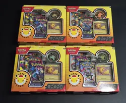 Pokemon Day 2026 Collection 4 Box Pikachu 30th Anniversary Promo Factory Sealed - Image 1