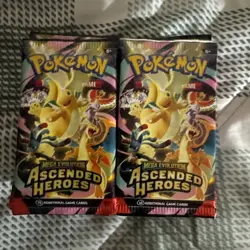 Lot Of 20 Pokemon Ascended Heroes Booster Packs - Image 2